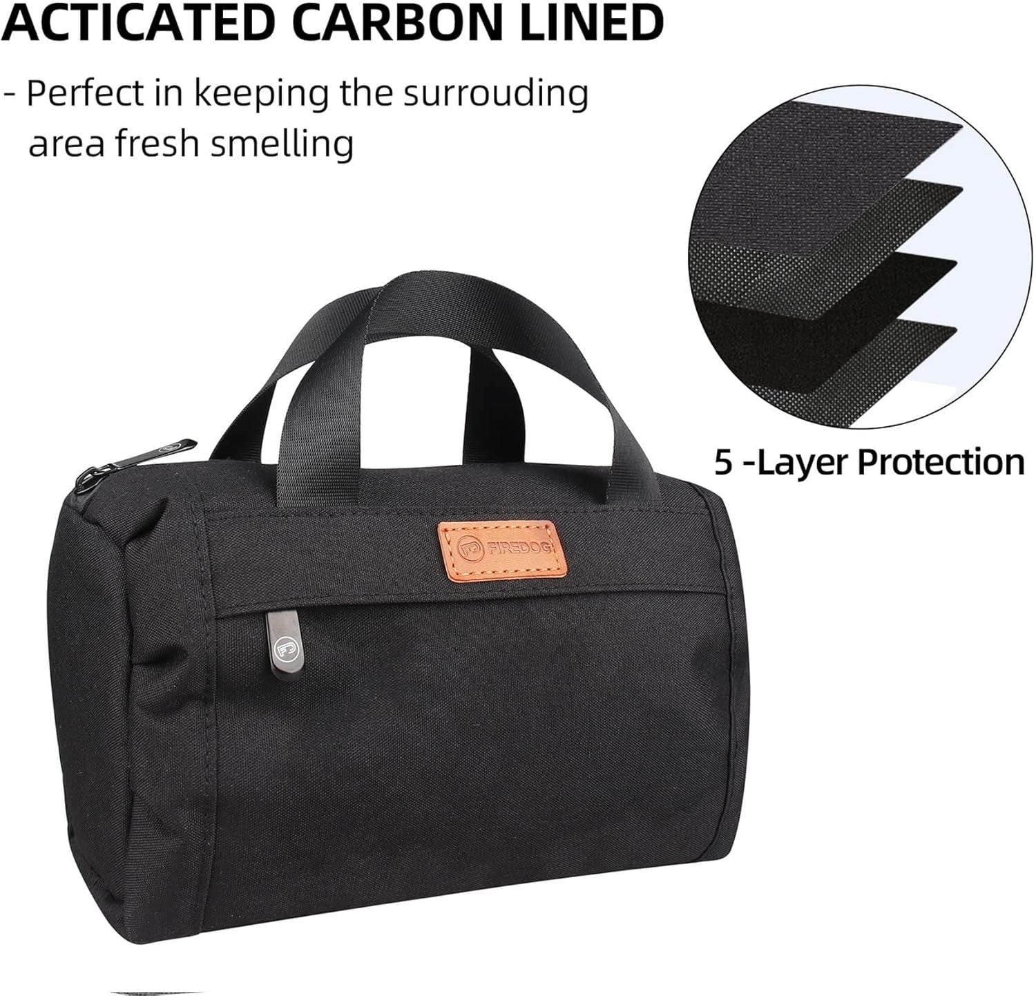Firedog Smell Safe Travel Bag - Image 3